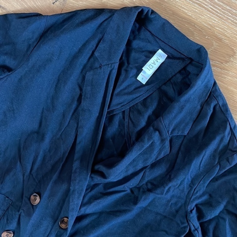 AMADI Linen/Rayon Blazer - Picture 6 of 11